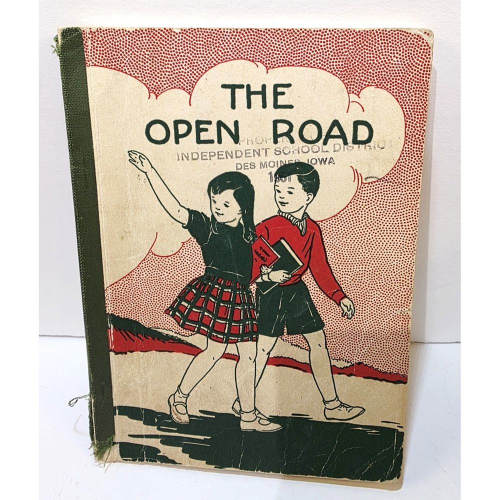 1939 The Open Road Childrens Paperback Book by Helen Heffernan Illustrated